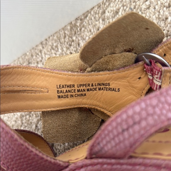 Mauve Strappy Snakeskin Heals by Born Crown - Picture 6 of 9